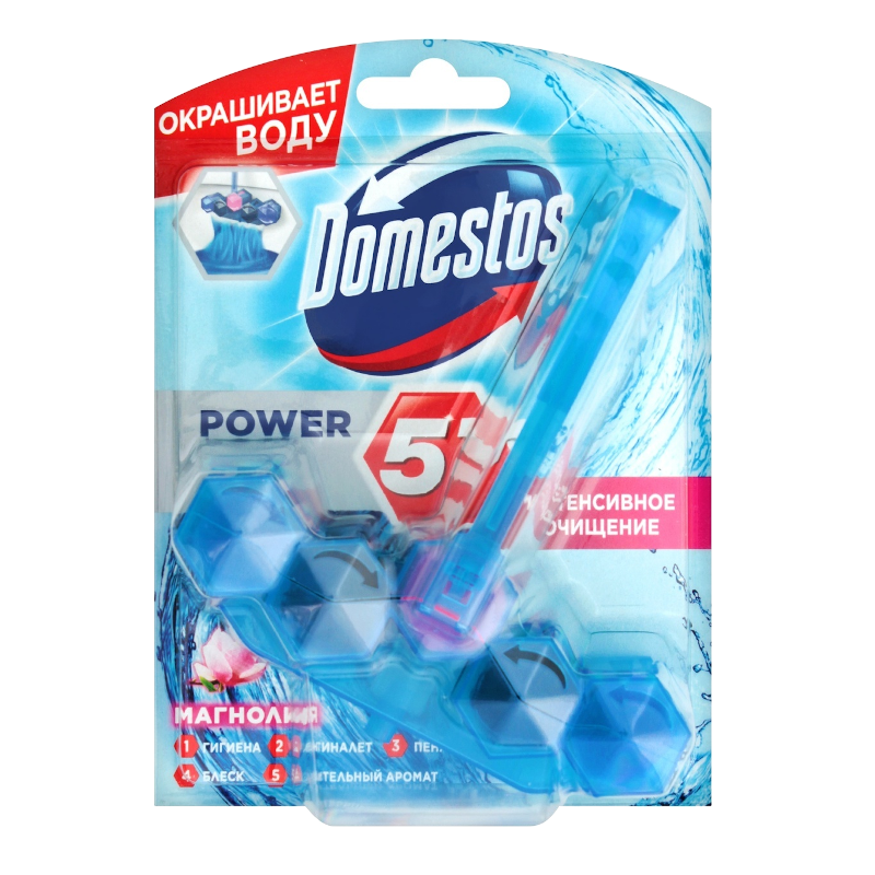 Блок для унітазу DOMESTOS Квітковий букет, 1х55г